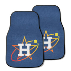 Houston Astros Front Carpet Car Mat Set - 2 Pieces - Houston Astros