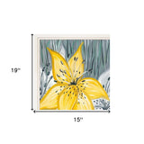 Set Of Two Tiger Lilies 1 White Framed Print Wall Art - Homeroots - Flyclothing LLC