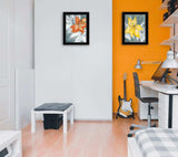 Set Of Two Tiger Lilies 2 Black Framed Print Wall Art - Homeroots - Flyclothing LLC