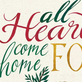 Set Of Two Come Home for Christmas 1 White Framed Print Wall Art - Homeroots - Flyclothing LLC