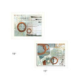 Set Of Two Balance this I and II 1 White Framed Print Wall Art - Homeroots - Flyclothing LLC