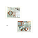 Set Of Two Balance this I and II 1 White Framed Print Wall Art - Homeroots - Flyclothing LLC