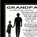 Set Of Two My Grandparents are the Best 1 Black Framed Print Wall Art - Homeroots