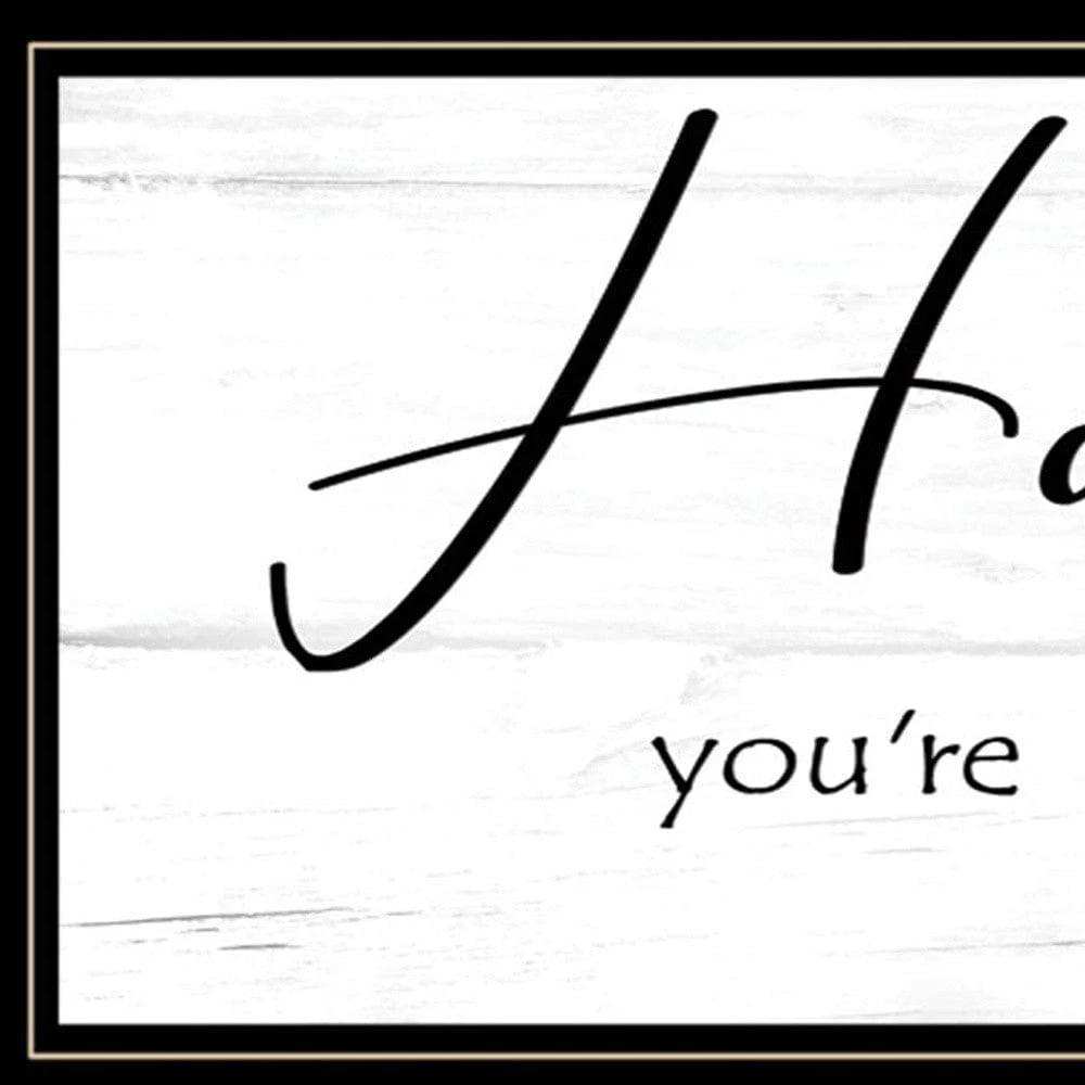 Set Of Two Gather Together 2 Black Framed Print Wall Art - Homeroots - Flyclothing LLC