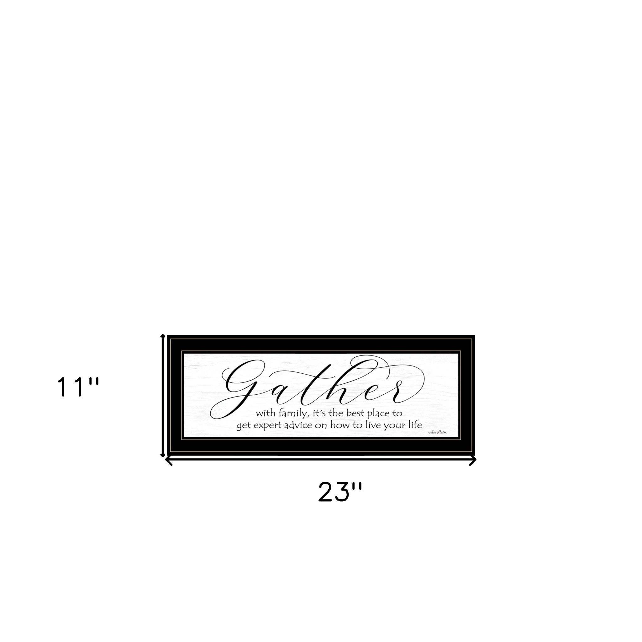 Set Of Two Gather Together 2 Black Framed Print Wall Art - Homeroots - Flyclothing LLC