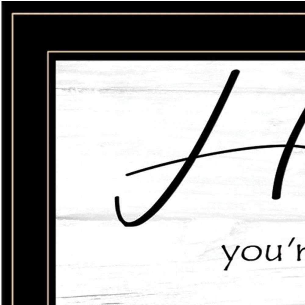 Set Of Two Gather Together 2 Black Framed Print Wall Art - Homeroots - Flyclothing LLC