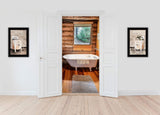 Set Of Two Laundry Room 2 Black Framed Print Bathroom Wall Art - Homeroots - Flyclothing LLC