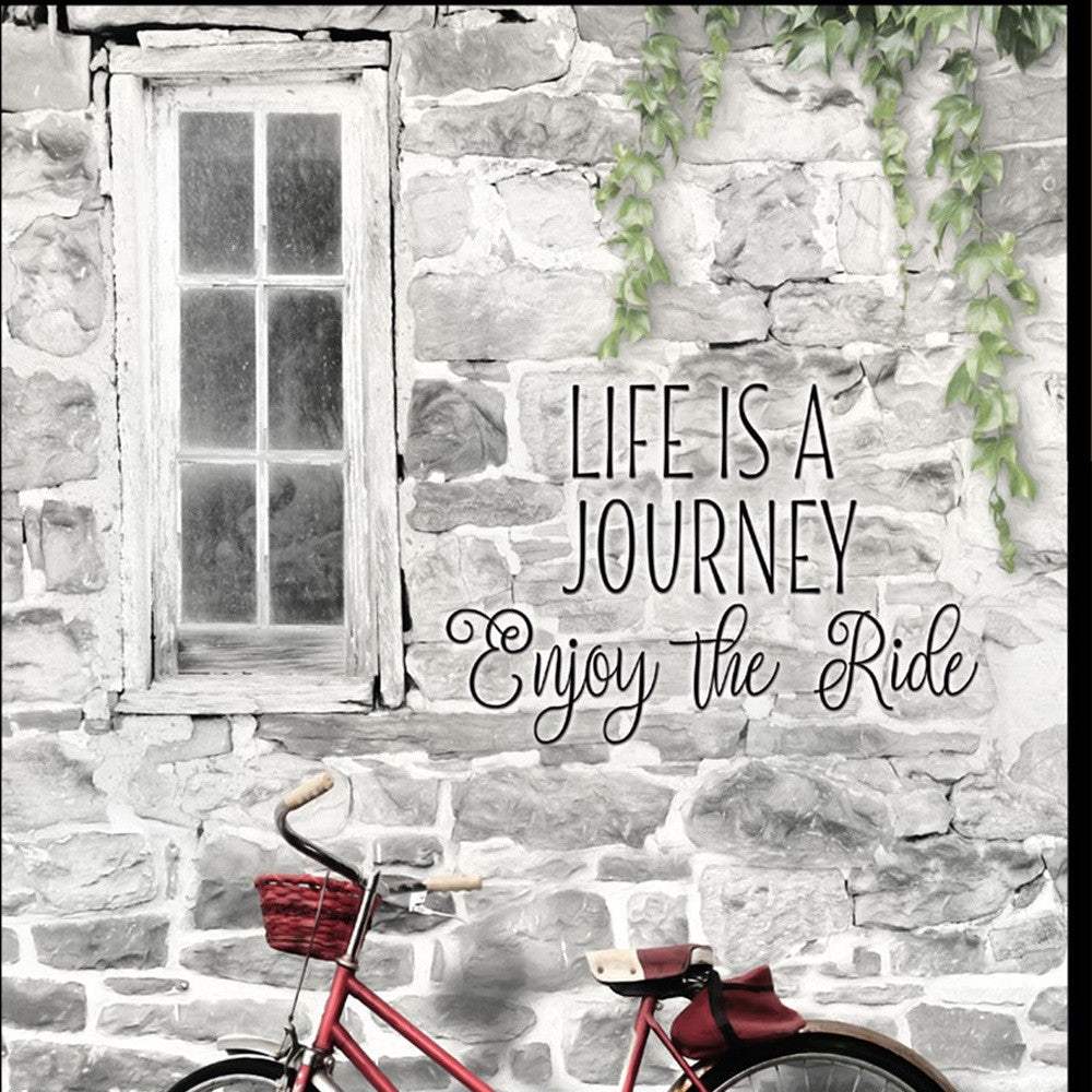 Set Of Two Romantic Bicycles 2 Black Framed Print Wall Art - Homeroots - Flyclothing LLC