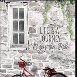 Set Of Two Romantic Bicycles 2 Black Framed Print Wall Art - Homeroots - Flyclothing LLC