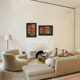 Set Of Two First Colors of Fall II Black Framed Print Wall Art - Homeroots - Flyclothing LLC
