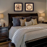 Set Of Two Together is a wonderful Place Black Framed Print Wall Art - Homeroots - Flyclothing LLC