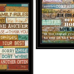 Set Of Two Today Is 2 Black Framed Print Wall Art - Homeroots