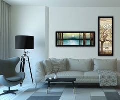Set Of Two I met You or Living your Dreams 1 Black Framed Print Wall Art - Homeroots