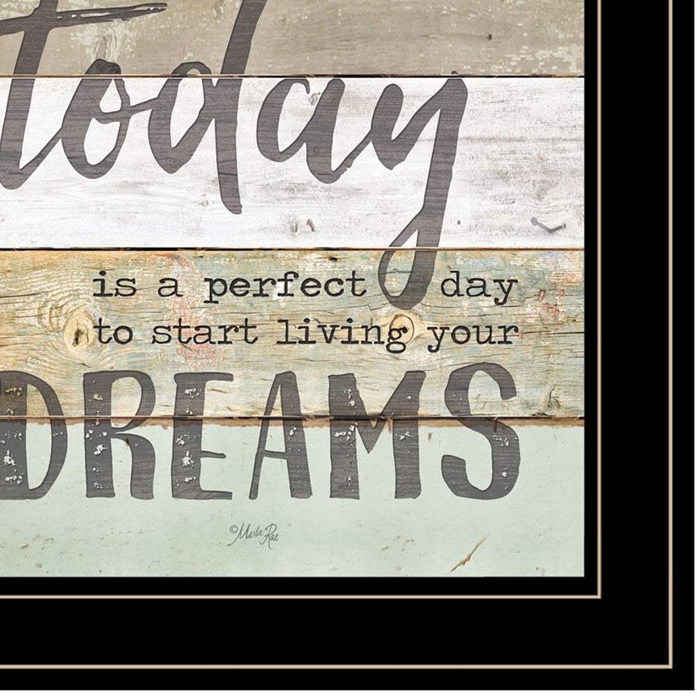 Set Of Two Trust in the Lord Black Framed Print Wall Art - Homeroots - Flyclothing LLC