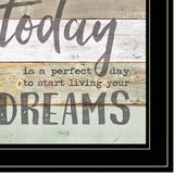 Set Of Two Trust in the Lord Black Framed Print Wall Art - Homeroots - Flyclothing LLC