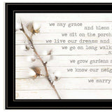 Set Of Two We are Family 1 Black Framed Print Wall Art - Homeroots - Flyclothing LLC