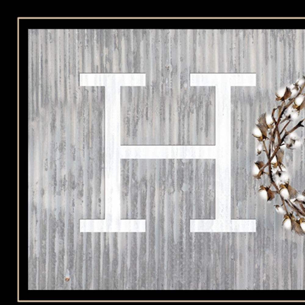 Set Of Two Where Our Story Begins 2 Black Framed Print Wall Art - Homeroots - Flyclothing LLC