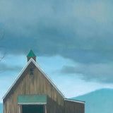 Set Of Two Two Barnscapes 1 White Framed Print Wall Art - Homeroots - Flyclothing LLC