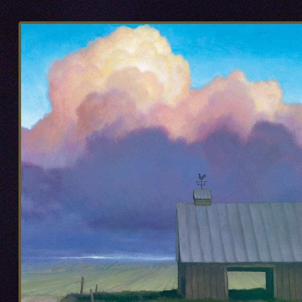 Set Of Two Two Barnscapes 2 Black Framed Print Wall Art - Homeroots - Flyclothing LLC