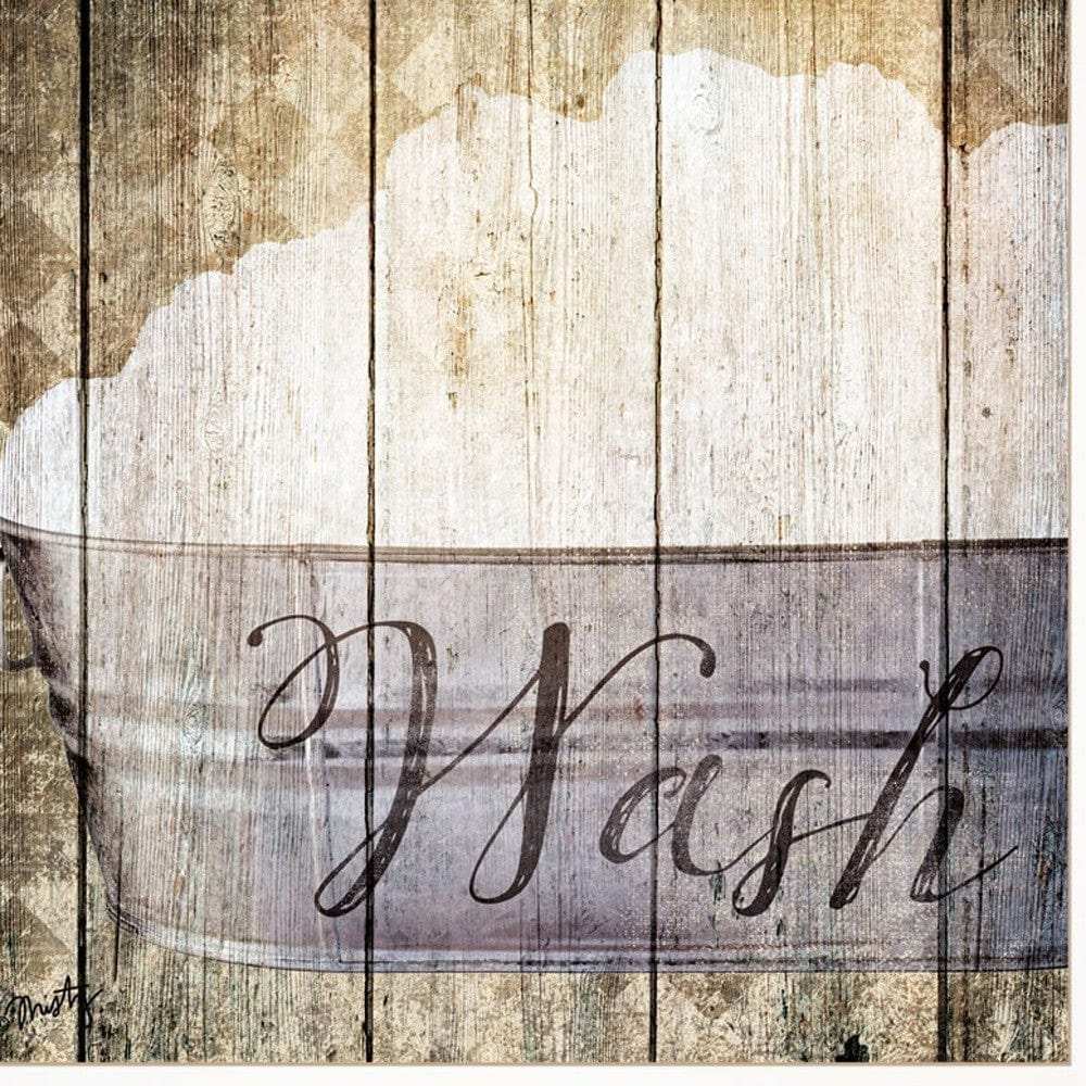 Set Of Three Wash 1 White Framed Print Bathroom Wall Art - Homeroots - Flyclothing LLC