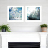 Set Of Two Sailboat Marina 1 White Framed Print Wall Art - Homeroots - Flyclothing LLC