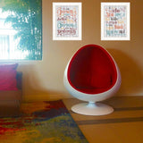 Set Of Two The Only Person 1 White Framed Print Wall Art - Homeroots - Flyclothing LLC