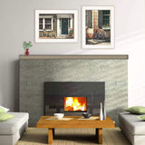 Set Of Two A Picnic Getaway 1 White Framed Print Wall Art - Homeroots - Flyclothing LLC