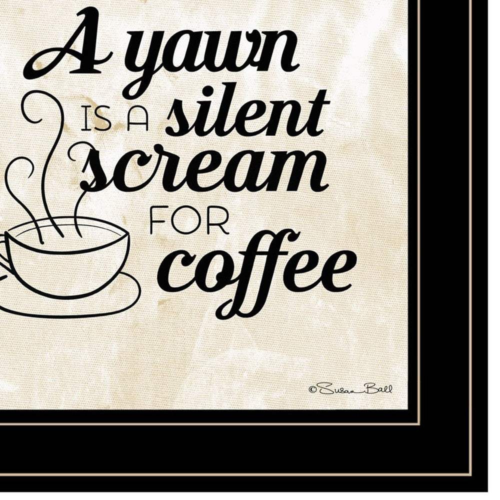 Set Of Two All You Need is Coffee 2 Black Framed Print Wall Art - Homeroots - Flyclothing LLC