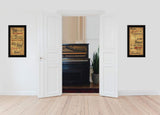 Set Of Two Joyful 2 Black Framed Print Wall Art - Homeroots - Flyclothing LLC
