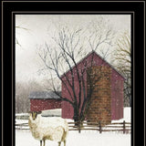 Set Of Two Cold Winter 2 Black Framed Print Wall Art - Homeroots