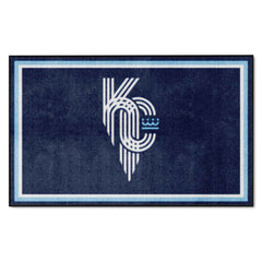Kansas City Royals 4ft. x 6ft. Plush Area Rug - Kansas City Royals
