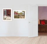 Set Of Two Good Morning 1 White Framed Print Wall Art - Homeroots - Flyclothing LLC