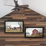 Set Of Two Goin to Market 2 Black Framed Print Wall Art - Homeroots - Flyclothing LLC
