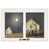 Still of the Night 4 White Framed Print Wall Art - Homeroots