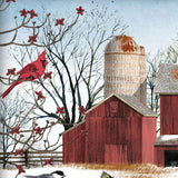 Winter Friends 5 White Framed Print Wall Art - Homeroots