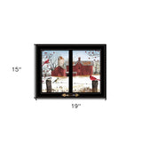 Winter Friends 6 Black Framed Print Wall Art - Homeroots - Flyclothing LLC