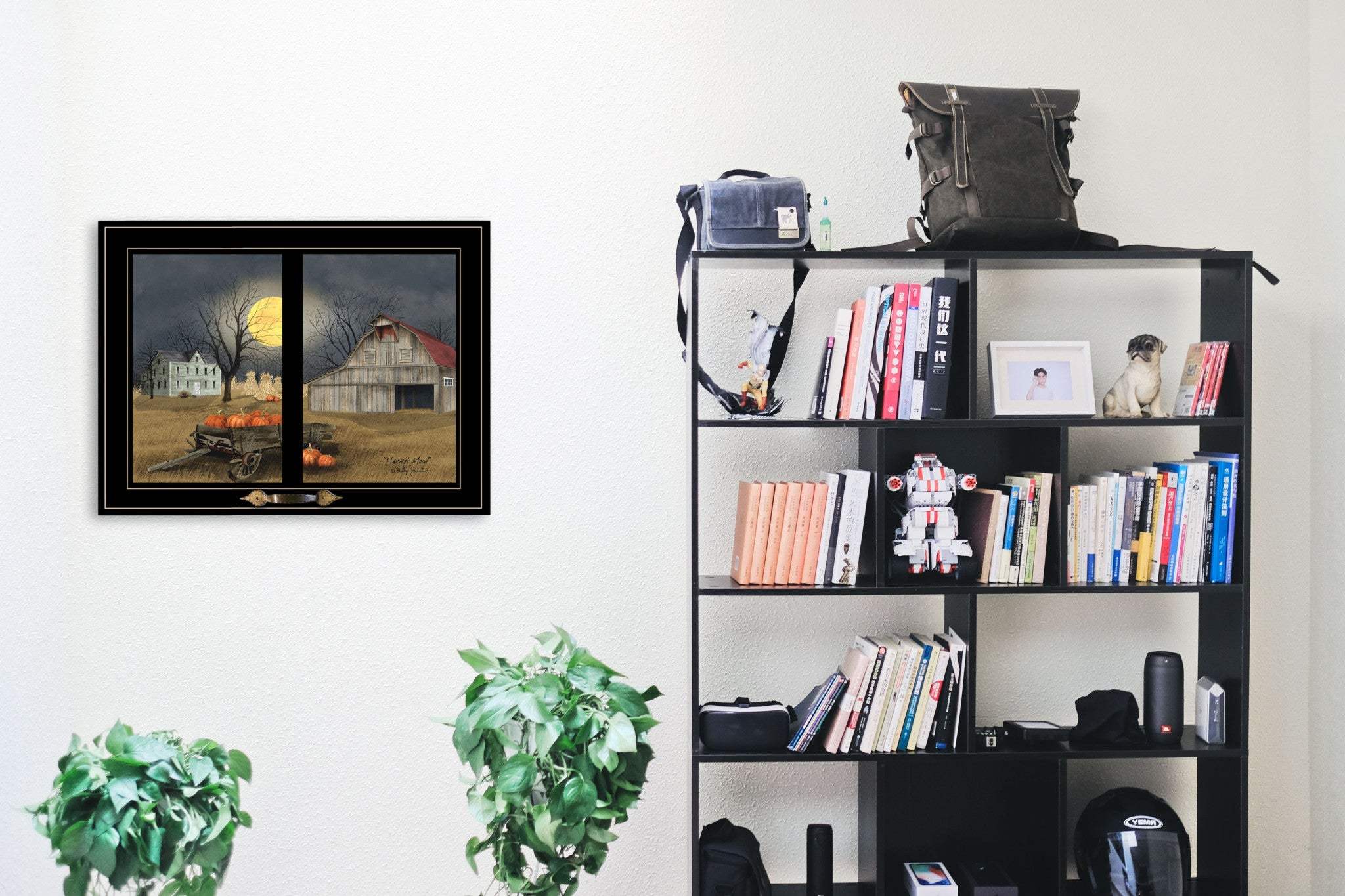 Harvest Moon 10 Black Framed Print Kitchen Wall Art - Homeroots - Flyclothing LLC