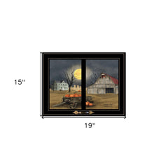 Harvest Moon 10 Black Framed Print Kitchen Wall Art