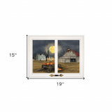 Spooky Harvest Moon 6 White Framed Print Kitchen Wall Art - Homeroots - Flyclothing LLC
