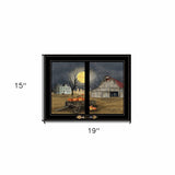 Spooky Harvest Moon 7 Black Framed Print Kitchen Wall Art - Homeroots - Flyclothing LLC