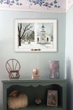 I Heard the Bells on Christmas Day 1 White Framed Print Wall Art - Homeroots