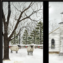 I Heard the Bells on Christmas Day 2 Black Framed Print Wall Art - Homeroots