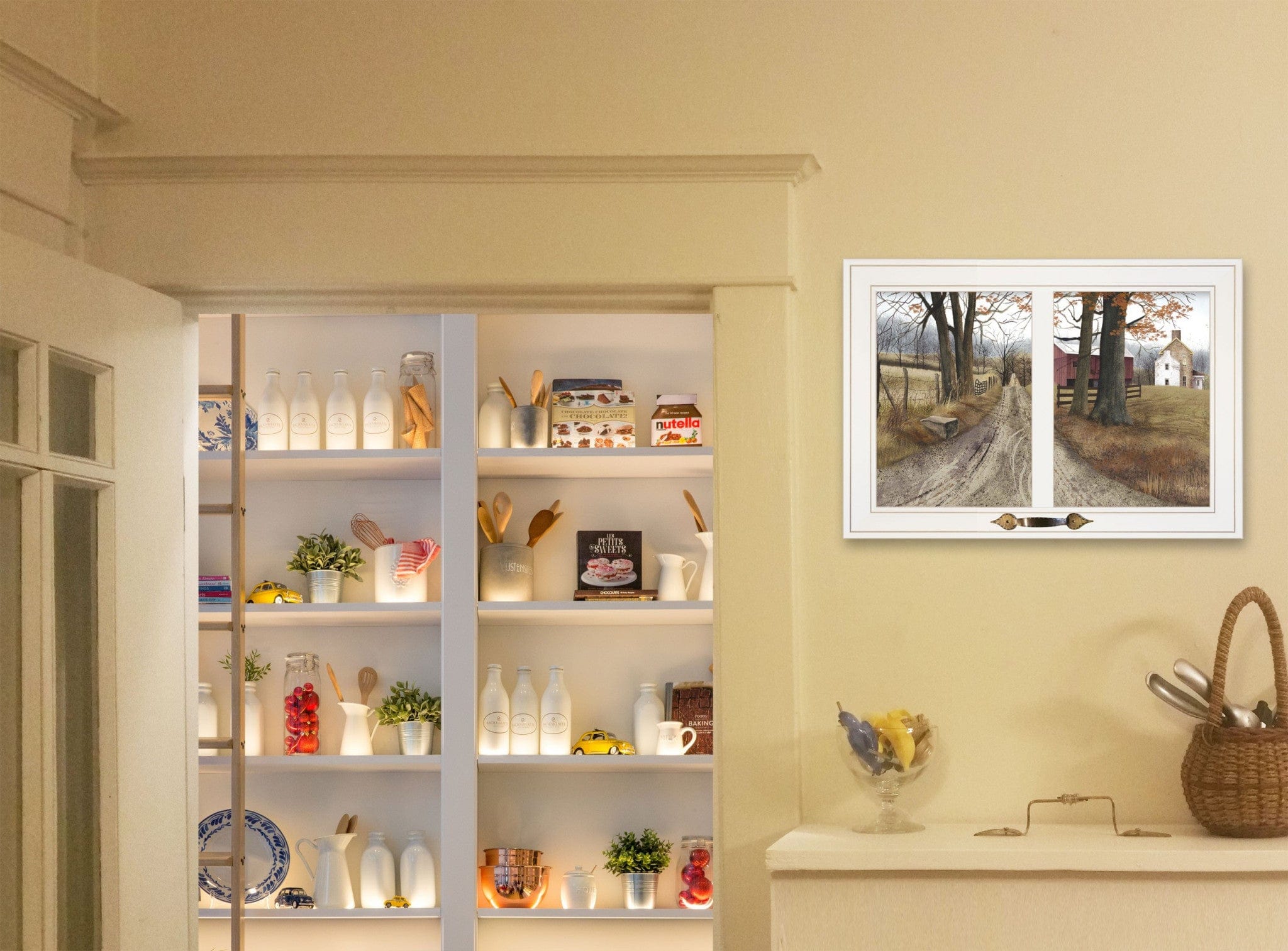 The Road Home 6 White Framed Print Wall Art - Homeroots