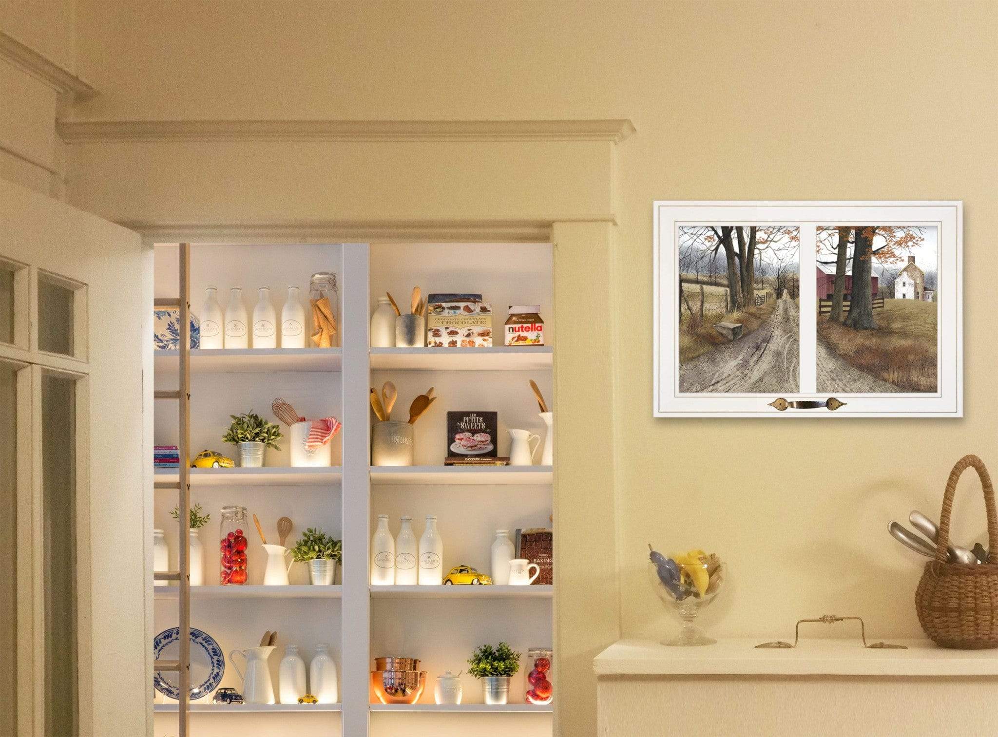 The Road Home 6 White Framed Print Wall Art - Homeroots - Flyclothing LLC
