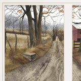 The Road Home 6 White Framed Print Wall Art - Homeroots - Flyclothing LLC