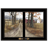 The Road Home 7 Black Framed Print Wall Art - Homeroots