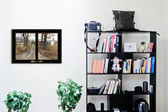 The Road Home 7 Black Framed Print Wall Art - Homeroots