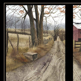 The Road Home 7 Black Framed Print Wall Art - Homeroots
