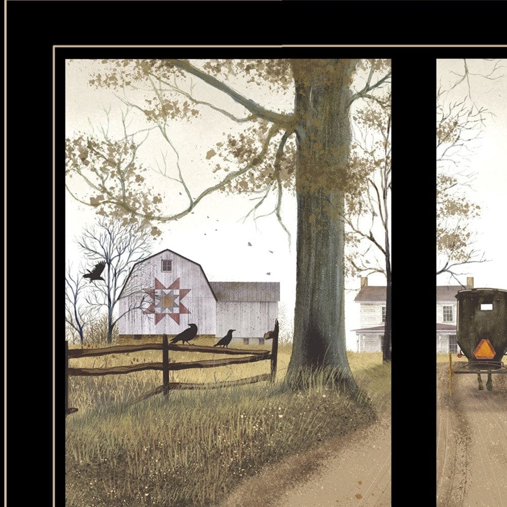 Heading Home 2 Black Framed Print Wall Art - Homeroots