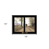 Heading Home 2 Black Framed Print Wall Art - Homeroots - Flyclothing LLC